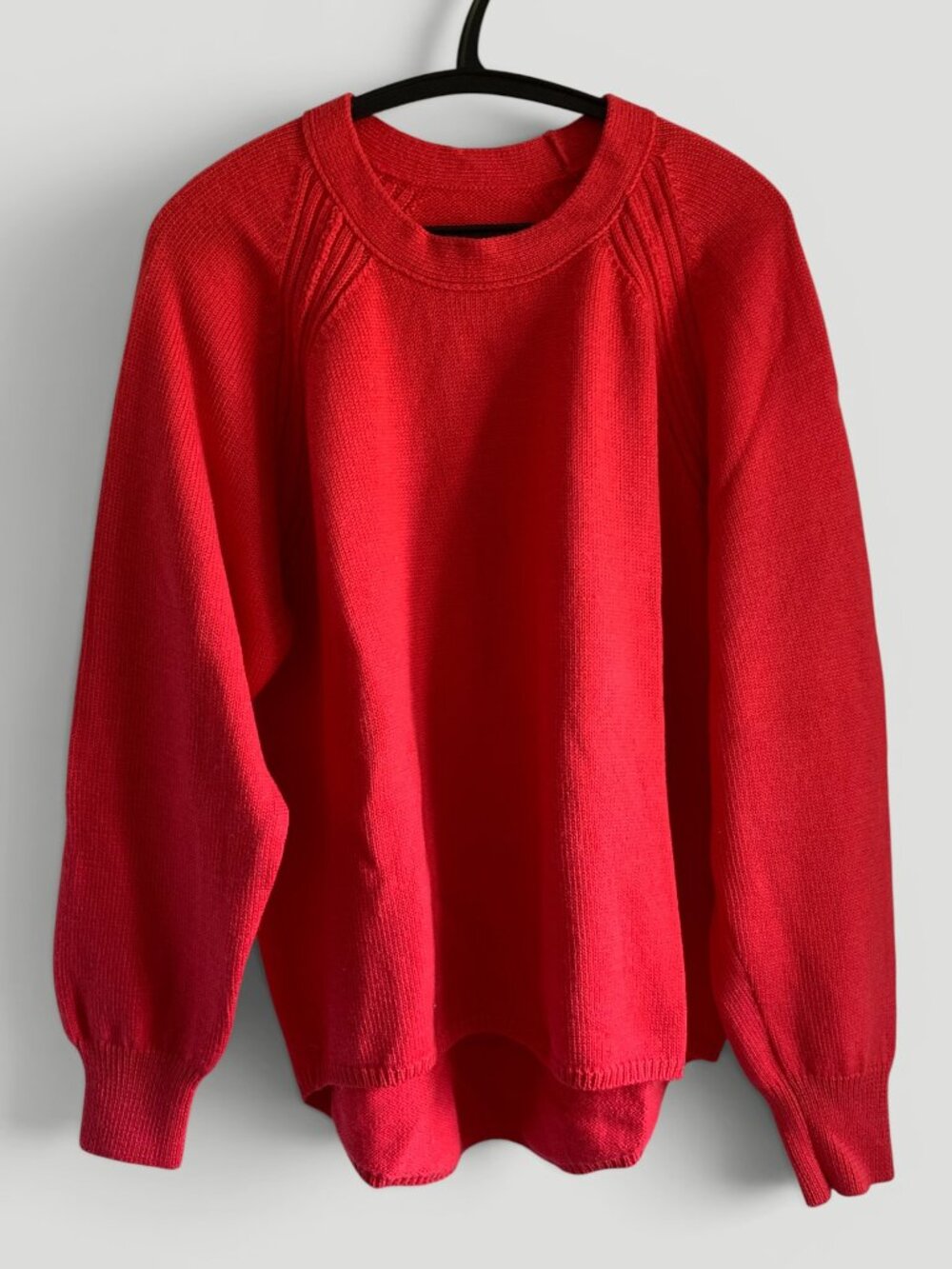 MM6, Maison Martin Margiela red wool sweater, Size 1